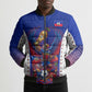 Personalized Haiti Football Eagle Champions Bomber Puffer Jacket Les Grenadiers Soccer Trophy 2026 Heritage Flag