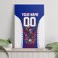 Personalized Haiti Football Eagle Champions Canvas Wall Art Les Grenadiers Soccer Trophy 2026 Heritage Flag