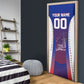 Personalized Haiti Football Eagle Champions Door Cover Les Grenadiers Soccer Trophy 2026 Heritage Flag