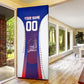 Personalized Haiti Football Eagle Champions Door Cover Les Grenadiers Soccer Trophy 2026 Heritage Flag