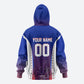 Personalized Haiti Football Eagle Champions Hoodie Les Grenadiers Soccer Trophy 2026 Heritage Flag