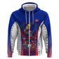 Personalized Haiti Football Eagle Champions Hoodie Les Grenadiers Soccer Trophy 2026 Heritage Flag