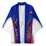 Personalized Haiti Football Eagle Champions Kimono Les Grenadiers Soccer Trophy 2026 Heritage Flag