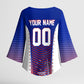 Personalized Haiti Football Eagle Champions Kimono Sleeve Blouse Les Grenadiers Soccer Trophy 2026 Heritage Flag