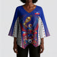 Personalized Haiti Football Eagle Champions Kimono Sleeve Blouse Les Grenadiers Soccer Trophy 2026 Heritage Flag