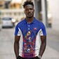 Personalized Haiti Football Eagle Champions Polo Shirt Les Grenadiers Soccer Trophy 2026 Heritage Flag