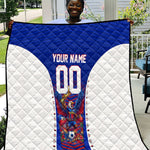 Personalized Haiti Football Eagle Champions Quilt Les Grenadiers Soccer Trophy 2026 Heritage Flag