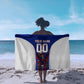 Personalized Haiti Football Eagle Champions Sarong Les Grenadiers Soccer Trophy 2026 Heritage Flag