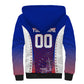 Personalized Haiti Football Eagle Champions Sherpa Hoodie Les Grenadiers Soccer Trophy 2026 Heritage Flag