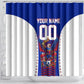 Personalized Haiti Football Eagle Champions Shower Curtain Les Grenadiers Soccer Trophy 2026 Heritage Flag