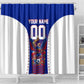 Personalized Haiti Football Eagle Champions Shower Curtain Les Grenadiers Soccer Trophy 2026 Heritage Flag