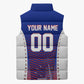 Personalized Haiti Football Eagle Champions Sleeveless Puffer Jacket Les Grenadiers Soccer Trophy 2026 Heritage Flag