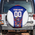 Personalized Haiti Football Eagle Champions Spare Tire Cover Les Grenadiers Soccer Trophy 2026 Heritage Flag