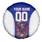 Personalized Haiti Football Eagle Champions Spare Tire Cover Les Grenadiers Soccer Trophy 2026 Heritage Flag