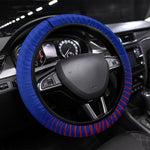 Haiti Football Eagle Champions Steering Wheel Cover Les Grenadiers Soccer Trophy 2026 Heritage Flag