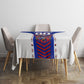 Personalized Haiti Football Eagle Champions Tablecloth Les Grenadiers Soccer Trophy 2026 Heritage Flag