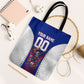 Personalized Haiti Football Eagle Champions Tote Bag Les Grenadiers Soccer Trophy 2026 Heritage Flag
