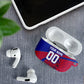 Personalized Haiti Soccer Les Grenadiers AirPods Case Championship Football 2026 Trophy Haitian Flag Map