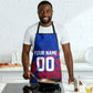 Personalized Haiti Soccer Les Grenadiers Apron Championship Football 2026 Trophy Haitian Flag Map