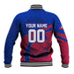 Personalized Haiti Soccer Les Grenadiers Baseball Jacket Championship Football 2026 Trophy Haitian Flag Map
