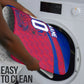 Personalized Haiti Soccer Les Grenadiers Bathroom Set Championship Football 2026 Trophy Haitian Flag Map