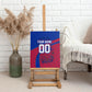 Personalized Haiti Soccer Les Grenadiers Canvas Wall Art Championship Football 2026 Trophy Haitian Flag Map