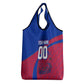 Personalized Haiti Soccer Les Grenadiers Grocery Bag Championship Football 2026 Trophy Haitian Flag Map