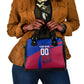 Personalized Haiti Soccer Les Grenadiers Shoulder Handbag Championship Football 2026 Trophy Haitian Flag Map