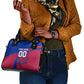 Personalized Haiti Soccer Les Grenadiers Shoulder Handbag Championship Football 2026 Trophy Haitian Flag Map