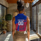 Personalized Haiti Soccer Les Grenadiers Women Sleeveless Polo Shirt Championship Football 2026 Trophy Haitian Flag Map