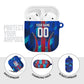 Personalized Les Grenadiers Haiti Football AirPods Case Eagle Champions Trophy Heritage