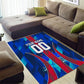 Personalized Les Grenadiers Haiti Football Area Rug Eagle Champions Trophy Heritage