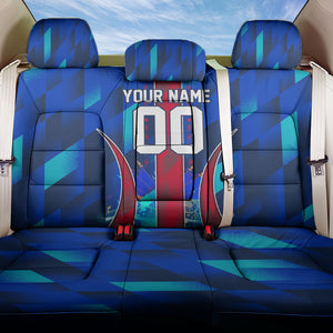 Personalized Les Grenadiers Haiti Football Back Car Seat Cover Eagle Champions Trophy Heritage