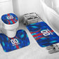 Personalized Les Grenadiers Haiti Football Bathroom Set Eagle Champions Trophy Heritage