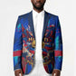 Personalized Les Grenadiers Haiti Football Blazer Eagle Champions Trophy Heritage