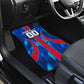 Personalized Les Grenadiers Haiti Football Car Mats Eagle Champions Trophy Heritage