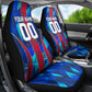 Personalized Les Grenadiers Haiti Football Car Seat Cover Eagle Champions Trophy Heritage
