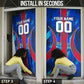 Personalized Les Grenadiers Haiti Football Door Cover Eagle Champions Trophy Heritage