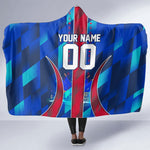 Personalized Les Grenadiers Haiti Football Hooded Blanket Eagle Champions Trophy Heritage