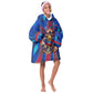 Personalized Les Grenadiers Haiti Football Kid Wearable Blanket Hoodie Eagle Champions Trophy Heritage