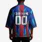 Personalized Les Grenadiers Haiti Football Kimono Eagle Champions Trophy Heritage