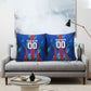 Personalized Les Grenadiers Haiti Football Pillow Cover Eagle Champions Trophy Heritage