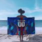 Personalized Les Grenadiers Haiti Football Sarong Eagle Champions Trophy Heritage