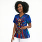 Personalized Les Grenadiers Haiti Football Scrub Top Eagle Champions Trophy Heritage