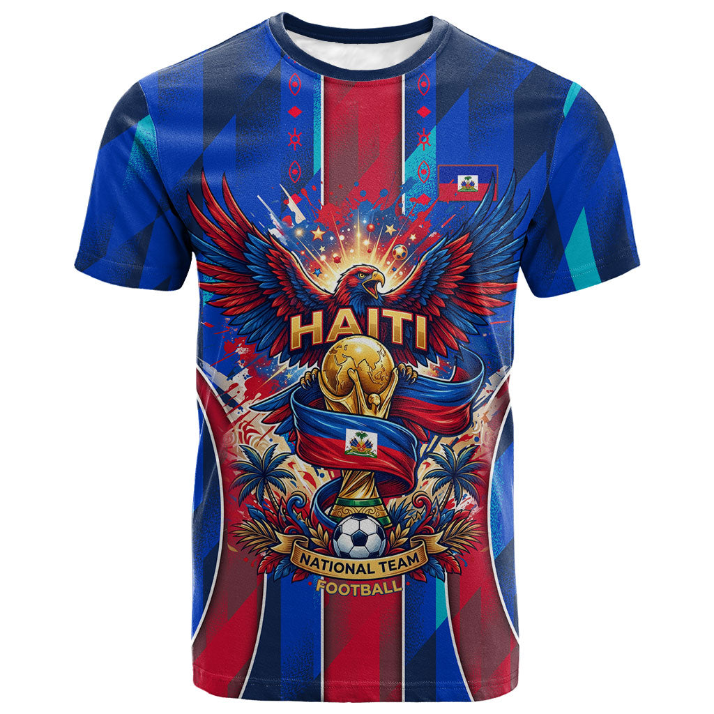 Personalized Les Grenadiers Haiti Football T shirt Eagle Champions Trophy Heritage