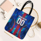 Personalized Les Grenadiers Haiti Football Tote Bag Eagle Champions Trophy Heritage