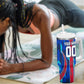 Personalized Les Grenadiers Haiti Football Tumbler With Handle Eagle Champions Trophy Heritage