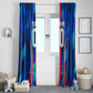 Personalized Les Grenadiers Haiti Football Window Curtain Eagle Champions Trophy Heritage