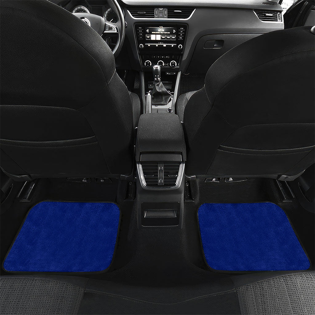Personalized Haiti Football Champions Car Mats Roaring Lion Soccer Mascot With Haiti Trophy Flag