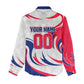 Personalized Haiti Football Champions Women Casual Shirt Roaring Lion Soccer Mascot With Haiti Trophy Flag